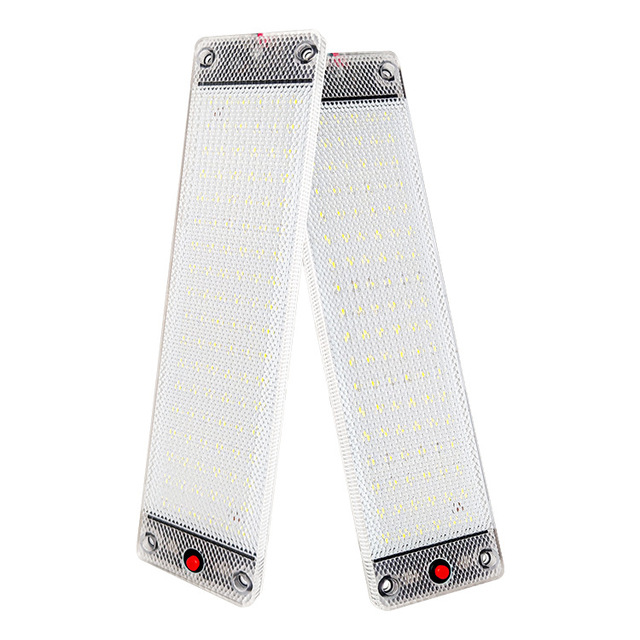 108 Bead High Light Truck LED Interior Lamp Ultra Thin RV Reading Light 12V 85V with Switch Car Trunk Lamp