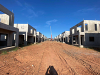 Système de coffrage métallique en aluminium ADTO Group pour colonnes et dalles en béton de projets de villas en blocs de grande hauteur