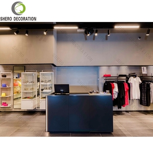 Bán lẻ người đàn ông của cửa hàng quần áo tường Kệ vải treo giá kệ trưng bày cửa hàng trưng bày kệ cho tập thể dục trang phục - Product Image 5