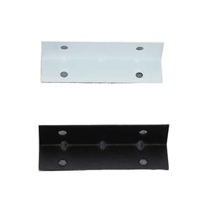 Soporte de Ángulo Recto para Estantes, Forma de L y T, Acero Laminado en Frío, Negro y Blanco, Conector de Herrajes para Muebles Duradero - Product Image 4