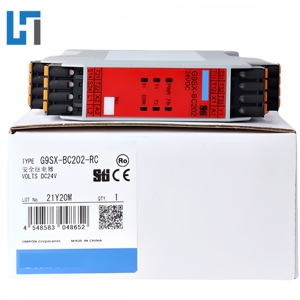 โมดูลควบคุมการตั้งโปรแกรม PLC โมดูลอัตโนมัติอุตสาหกรรมรีเลย์ G9SX-AD322-T15-RT G9SX-BC202-RC G9SX-BC202-RT ของแท้ใหม่ - Product Image 2