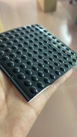 Kuliwei – Patins de protection en silicone transparents auto-adhésifs pour portes d'armoires, anti-collision et réduction du bruit