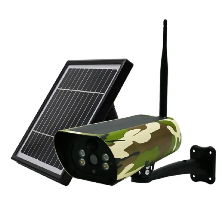 Hot Sell 4G LTE Wireless Smart WiFi Solar Camera System Wireless Outdoor 1080p 2mp Solar CCTV Security IP Camera