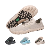 Chaussures aquatiques unisexes pieds nus, dessus en maille, séchage rapide, chaussettes aquatiques légères et respirantes, idéales pour l'été, la plage et les activités de plein air
