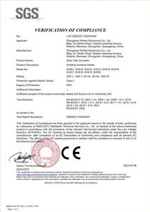 Machines et bâtons de cuisson <span class=keywords><strong>sous</strong></span> <span class=keywords><strong>vide</strong></span> en acier inoxydable CE, circulateurs à immersion 1200W, contrôle précis de la température et du temps pour usage domestique - Product Image 6