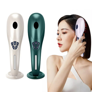 Cepillo de Masaje Eléctrico para el Cuidado del Cabello con Vibración, Masajeador de <span class=keywords><strong>Cuero</strong></span> <span class=keywords><strong>Cabelludo</strong></span> Portátil para Aliviar el Estrés - Product Image 3