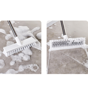 LTT1563 brosse de nettoyage de sol à Long manche 2 en 1 brosse à gratter pour salle de bain, Garage, cuisine, carrelage mural, <span class=keywords><strong>terrasse</strong></span>, épurateur de sol - Product Image 2