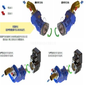Pompe hydraulique pour camion Hydro Leduc Truck Pump XP63 0517635 en fonte, pour usage intensif - Product Image 4