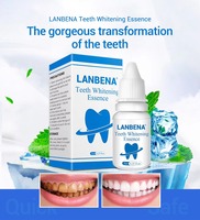 Essence blanchissante pour les dents personnalisée avec logo, 10 ml, menthe, qualité alimentaire, usage domestique, élimine la plaque dentaire et les taches