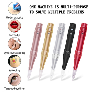 Máquina de Tatuaje PMU Inalámbrica Ligera con Longitud de Aguja Ajustable para Cejas y Labios, Maquillaje Permanente, Uso Profesional en Estudio - Product Image 4