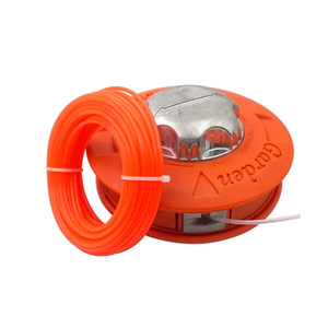 Cabezal de Recortadora de Césped Naranja con Alimentación Automática de Hilo, Accesorio para Cortacésped Manual de Empuje - Product Image 3