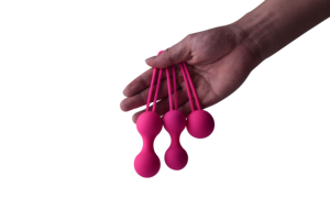 ケーゲルボール 女性用 重り付き エクササイズ 締め付けセット 3個入り シリコン製 ケゲルボール 女性用 初心者向け - Product Image 3