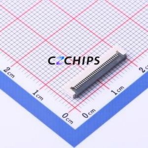 FPC-05F-30PH15 FFC/FPC Connector SMD,P=0.5mm,Horizontal Mount Connector Flip Cover Type Bottom Contact 30P 0.5mm - Product Image 1