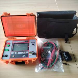 เครื่องทดสอบความต้านทานฉนวนไฟฟ้าแรงสูง 10KV เมกะโอห์มมิเตอร์ เครื่องวัดแรงดันไฟฟ้า เครื่องทดสอบวงจร เมกะมิเตอร์ CJ3302 ฉนวน - Product Image 2