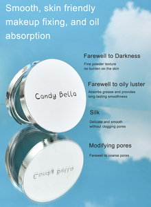 Polvo de <span class=keywords><strong>maquillaje</strong></span> facial de lujo de marca blanca al por mayor, base compacta de polvo prensado de alta calidad para <span class=keywords><strong>piel</strong></span> oscura - Product Image 2