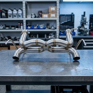 Scarico Sportivo Catback per Ferrari <span class=keywords><strong>488</strong></span> 3.9T V8, Silenziatore Axleback - Product Image 1