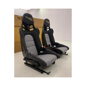 Sièges baquets sport en cuir carbone pour Taycan Cayman GT4 RS Targa RS - Product Image 4