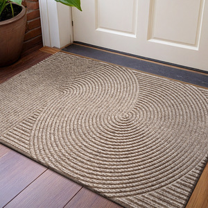 Alfombra <span class=keywords><strong>de</strong></span> Entrada Personalizada OEM Antideslizante, Resistente a <span class=keywords><strong>la</strong></span> Suciedad, Fácil <span class=keywords><strong>de</strong></span> Limpiar, Resistente al Uso Intenso, Estilo Nórdico a Rayas - Product Image 2