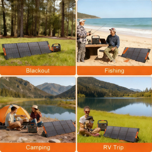 Panel Solar de Emergencia Alecter APH-FB112 200W Certificado, Plegable, Monocristalino, IP65 Impermeable, Negro, 23% de Eficiencia - Product Image 6