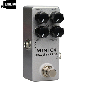 Jingying 2025 Usine <span class=keywords><strong>Mini</strong></span> Pédales de Guitare Série <span class=keywords><strong>MINI</strong></span> C4 COMPRESSEUR Pédale d'Effet de Guitare Électrique Pièces et Accessoires de Guitare - Product Image 2