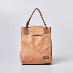 Thời trang sinh thái thân thiện không thấm nước tái sử dụng Tyvek Tote trưa Túi lạnh cho phụ nữ văn phòng, không thấm nước Dupont cách điện Túi với <span class=keywords><strong>logo</strong></span> - Product Image 6