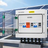 Boîtier de Combinaison AC/DC MythEle Personnalisé avec Fusible, Disjoncteur (MCB), Parafoudre (SPD) et Protecteur de Tension pour Énergie Solaire