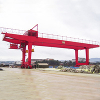 Grue portique sur rail (RMG) de 50 tonnes pour la manutention des conteneurs en terminal portuaire
