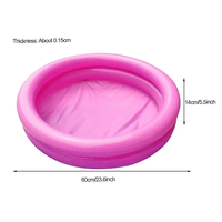 Piscine gonflable pour bébé, piscine à pagaie en PVC, piscine pour enfants, jardin, extérieur, été, eau