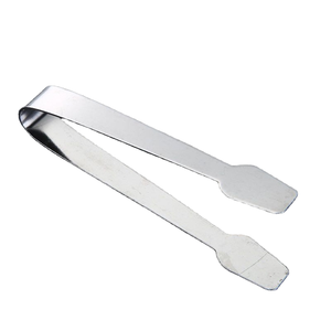 Top Quality Stainless Steel Mini Kitchen Candy Ice Frying Food <b>Serving</b> Anti-Slip <b>Tongs</b> Barbecue Clip For Kitchen Use - Product Image 1