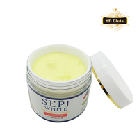 Crème Visage Naturelle Biologique 5D Gluta SEPI WHITE Forte Action Blanchissante Correcteur Unifiant du Teint Atténuation des Taches Brunes Nourrissante
