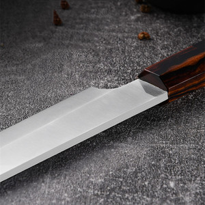 Cuchillo de jamón de acero inoxidable de alta calidad, cocina japonesa, Chef, Sashimi, <span class=keywords><strong>cuchillos</strong></span> de Sushi, rebanar salmón, <span class=keywords><strong>cuchillos</strong></span> de cocina, herramientas de corte - Product Image 4