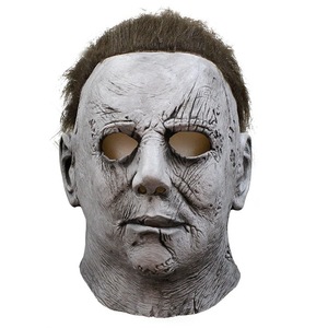 Masque d'horreur réaliste en latex LED <span class=keywords><strong>Michael</strong></span> <span class=keywords><strong>Myers</strong></span> pour adulte, idéal pour les fêtes d'Halloween, directement de l'usine - Product Image 2