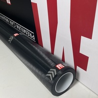 Nouvelle arrivée, film vinyle auto-adhésif en fibre de carbone noire en forme de nid d'abeille, film vinyle PET, film vinyle pour voiture, rouleau de film vinyle
