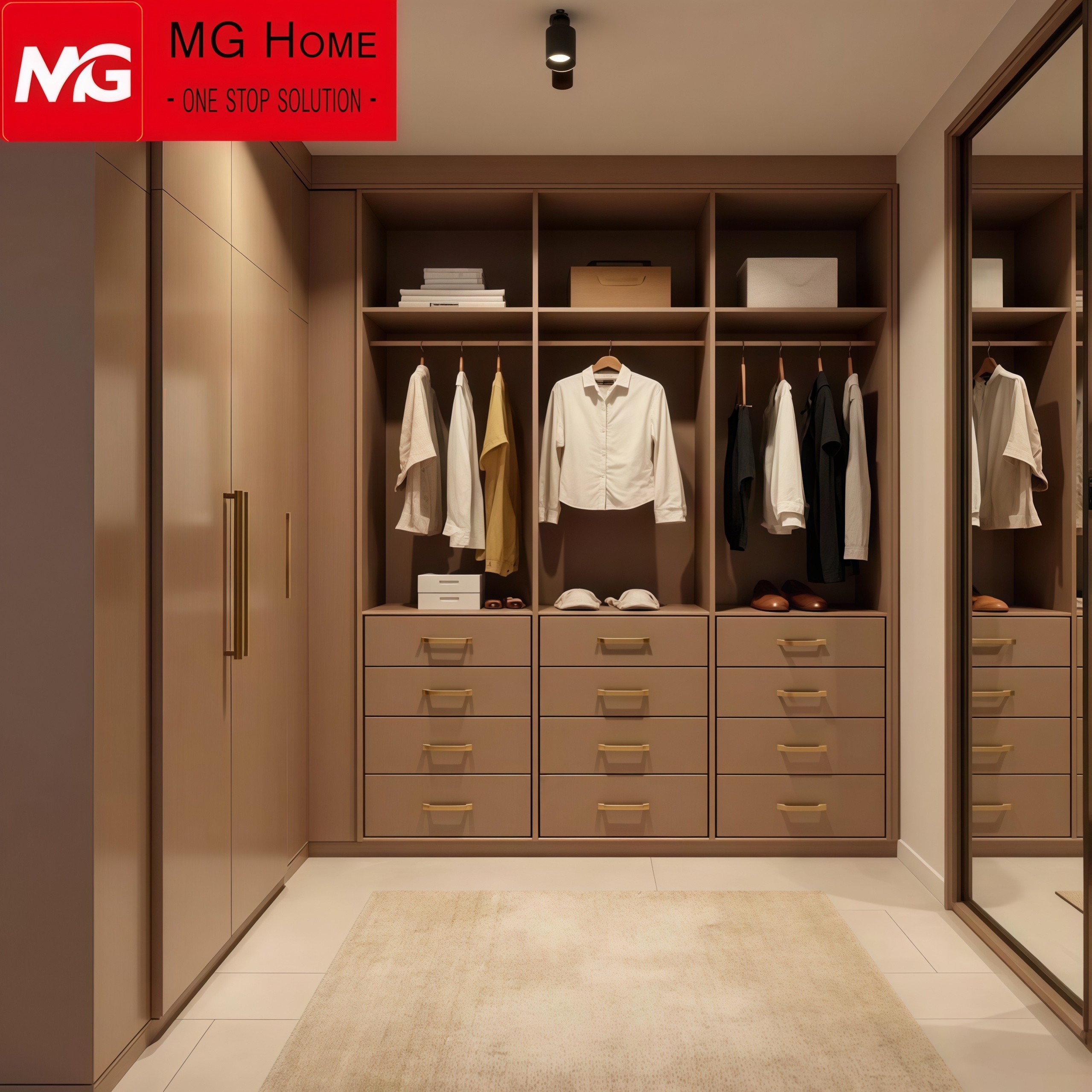 common open wardrobes