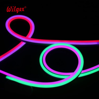 Ruban LED néon flexible de 10 m, 8x16 mm, silicone, IP65, étanche à la poussière, courant constant IC, fil doré 99,99 %, emballage blister, éclairage paysager