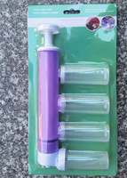 Pulvérisateur de pâtisserie polyvalent donne la couleur du gâteau Fournitures de cuisson Décorateur de gâteau Master Manual Airbrush Gun Pump Kits Airbrush