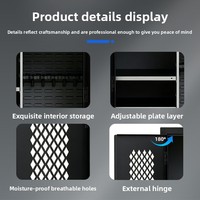 Serrure électronique à combinaison mécanique, serrure à clé, armoire multi-compartiments pour le rangement de matériel de camping et de sacs à dos