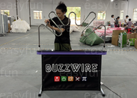 Permainan Interaktif Reaksi FCC Sound Effect Buzz Wire Game dengan Timer untuk Aktivasi Merek
