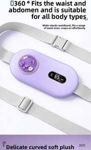 Almohadilla Térmica Menstrual Inteligente, Masajeador Abdominal Vibrador Inalámbrico, Cinturón Térmico para el Vientre, Alivio del Dolor Menstrual y Cólicos - Product Image 4