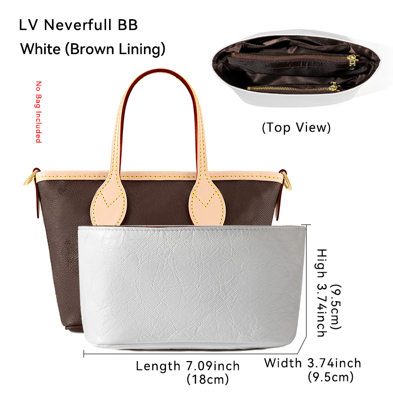 Blanc (doublure marron)