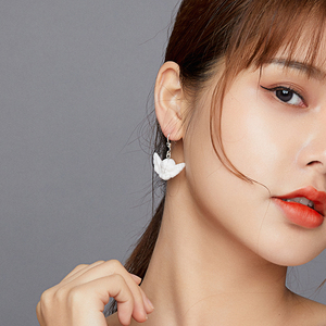 Nouveau Style Boucles <span class=keywords><strong>D</strong></span>'oreilles 925 En Argent Sterling <span class=keywords><strong>Ange</strong></span> Gardien Aile Boucles <span class=keywords><strong>D</strong></span>'oreilles Pour Les Filles - Product Image 6