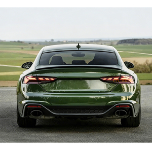 Paraurti posteriore auto aggiornamento barra RS5 stile carrozzeria posteriore kit per <span class=keywords><strong>Audi</strong></span> <span class=keywords><strong>A5</strong></span> S5 <span class=keywords><strong>F5</strong></span> 2020 2021 2022 + - Product Image 4