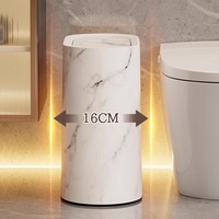 Cubo de Almacenamiento de Plástico con Diseño Cuadrado y Tapa Abierta, Nuevo Modelo 2025, para Uso en Hoteles, Hogares, Cocinas, Salas de Estar y Baños