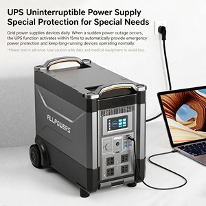 สถานีไฟฟ้าพกพา ALLPOWERS R4000 4000W 3456Wh แบตเตอรี่ LFP เครื่องกำเนิดไฟฟ้าพลังงานแสงอาทิตย์สำหรับกรณีฉุกเฉินกลางแจ้ง สำหรับรถบ้าน แคมป์ปิ้ง และสำรองไฟบ้าน - Product Image 2