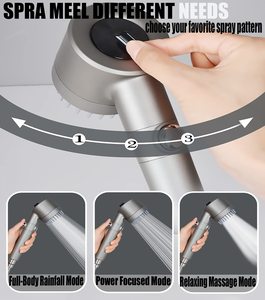 Ручная душевая головка высокого давления с креативным фильтром - Product Image 2