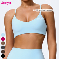 Janya taille haute Gym Fitness Leggings & séchage rapide soutien-gorge de sport 2 pièces ensembles respirant tenue costume actif Stretch femmes Yoga ensemble