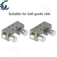 Pince de rail normalement ouverte CPBS55R à forte force de maintien, verrouillage mécanique de rail, accessoires d'équipement d'automatisation pour positionnement de précision