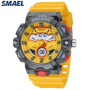 Reloj Deportivo Digital SMAEL 8085 para Hombre, Reloj Cronógrafo Resistente al Agua para Exteriores, Reloj de Pulsera Grande con Alarma, Fecha, LED y Cronómetro - Product Image 2