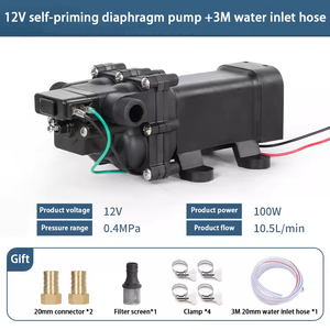 Cavitt 12V/21V/24V 100W Low Self-priming Diaphragm <b>Pump</b> <b>Suction</b> Corrosion-resistant OEM Customizable 1 Year Warranty Low Pressur - Product Image 2