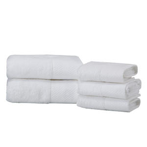 Serviette de Bain Coton Pur Cinq Étoiles, Satin Platine, Hôtel & Gîte, Coton Blanc, Absorbante, Épaisse, Très Grande et Large - Product Image 5